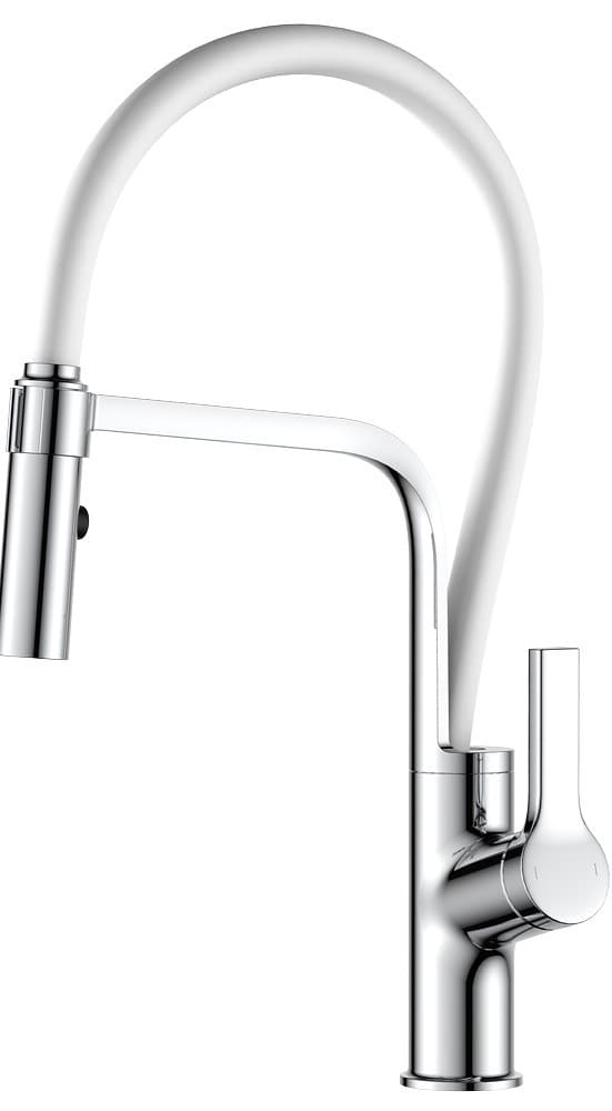 Смеситель для кухни SanDonna ANDRA Белый