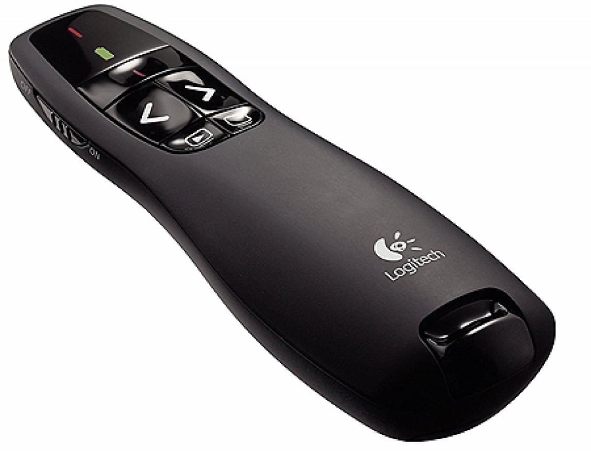 Aero mouse-telecomandă Logitech R400 Black Laser