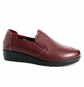 Pantofi NL 044-061 Bordo