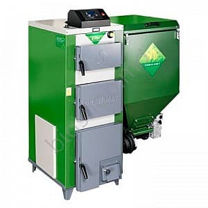 Cazan pe combustibil solid Drewmet ECO-PRIM KOMPACT 16 KW 1.5 "U"