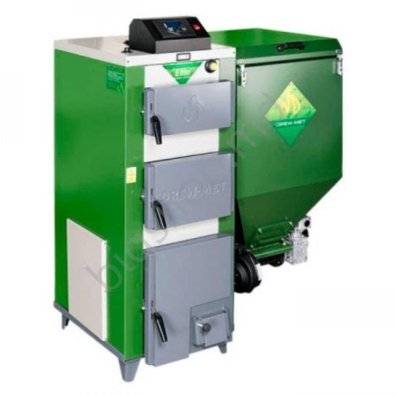 Cazan pe combustibil solid Drewmet ECO-PRIM KOMPACT 23 KW 2.0 "U"