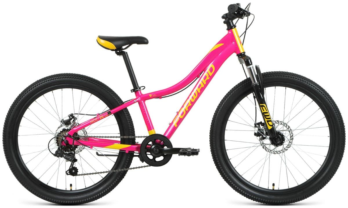 Bicicleta de munte Forward Jade 24 Pink/Gold