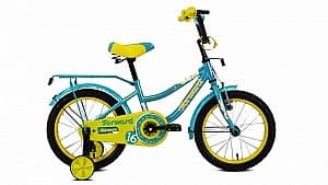 Bicicleta pentru copii Forward Funky 16 Turquoise/Yellow