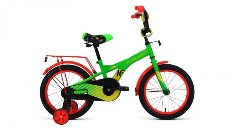 Bicicleta pentru copii Forward Crocky 16 Green/Yellow