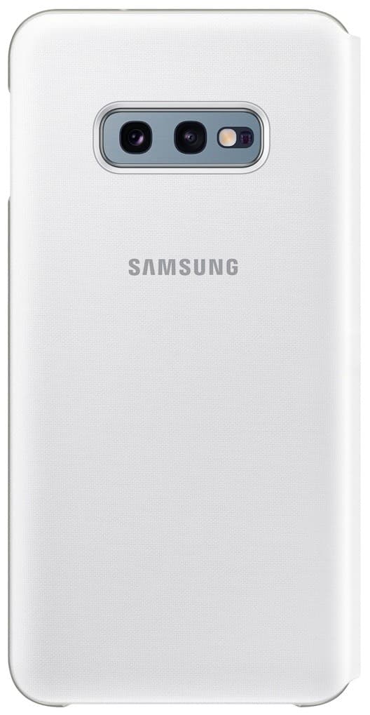 Husă Samsung Original Galaxy S10E LED Flip Wallet White (127790)