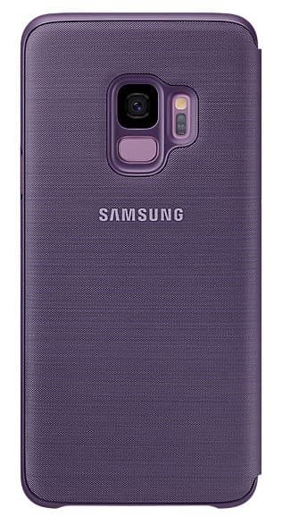 Husă Samsung Original Galaxy S9 LED Flip Wallet Orchide Gray (127791)