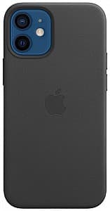 Husă Apple Original iPhone 12 mini Leather Case with MagSafe Black (127724)