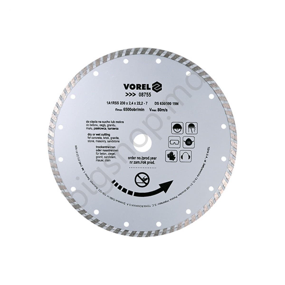 Disc Vorel 230 mm