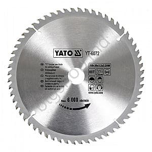 Диск Yato 250 x 30 x 3.2 x 2.2 mm