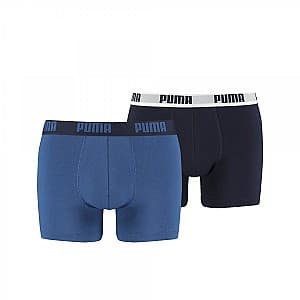 Нижнее бельё Puma BASIC BOXER 2P + Blue