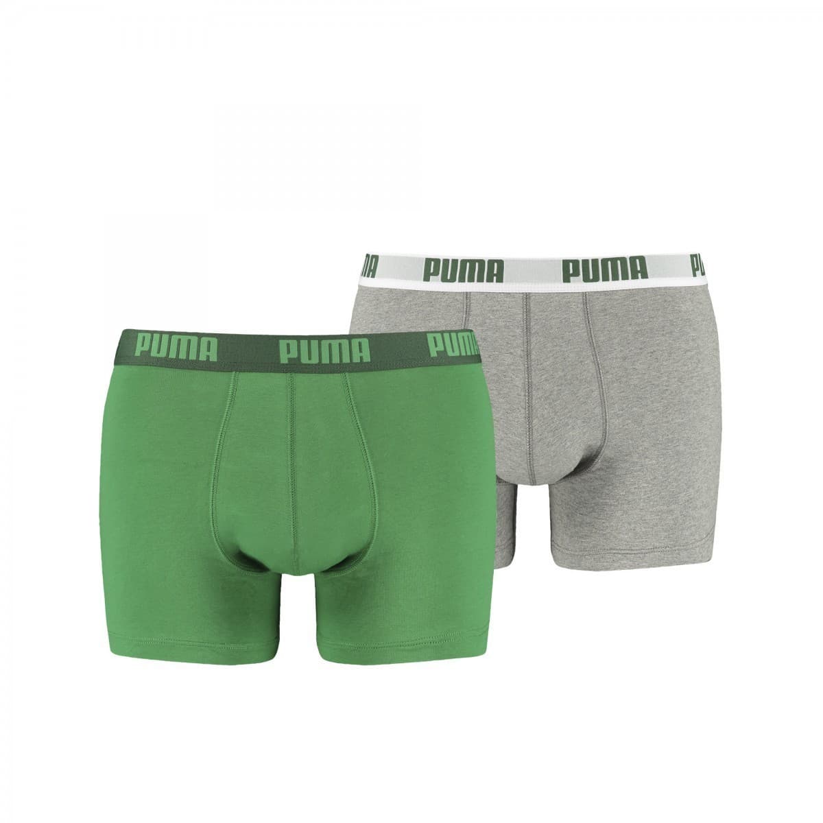 Нижнее бельё Puma BASIC BOXER 2P + Green