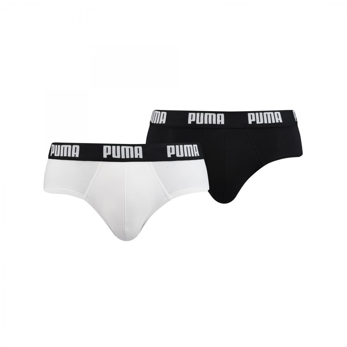 Lenjerie de corp Puma BASIC BRIEF 2P + White