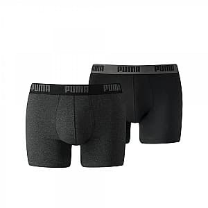 Нижнее бельё Puma BASIC BOXER 2P + Black