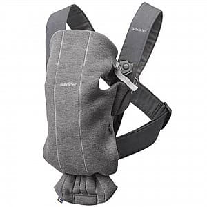 Рюкзак-кенгуру BabyBjorn Mini Dark Grey 3D Jersey