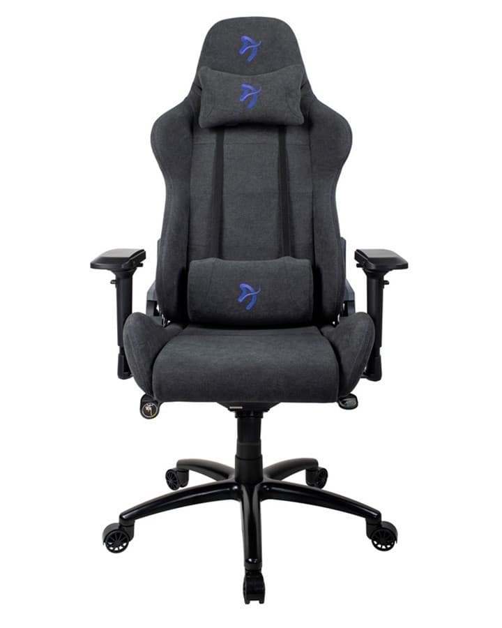 Scaun gaming AROZZI Verona Signature Soft Fabric Black/Blue